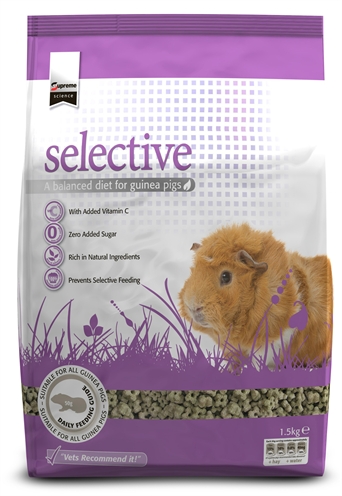 SUPREME Caviavoeding SCIENCE SELECTIVE GUINEA PIG 1,5 KG – Compleet