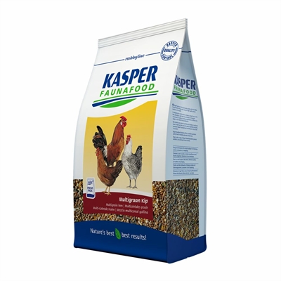 KASPER FAUNAFOOD Multigraan Kippenvoer 4 KG – Hobbyline KIP