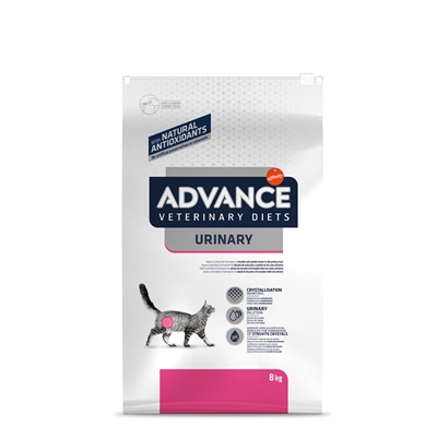 ADVANCE VETERINARY DIET Kattenvoer Urinary - urineverzurend, laag magnesium - 8 kg