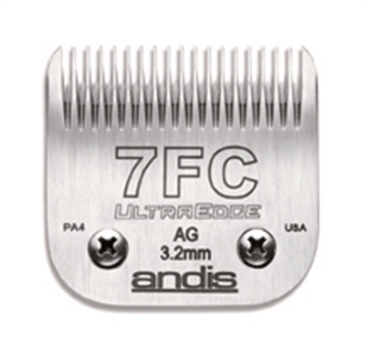 ANDIS Scheerkop 7FC UltraEdge 3,2 mm snijlengte - Chroom - Gecarbureerd staal