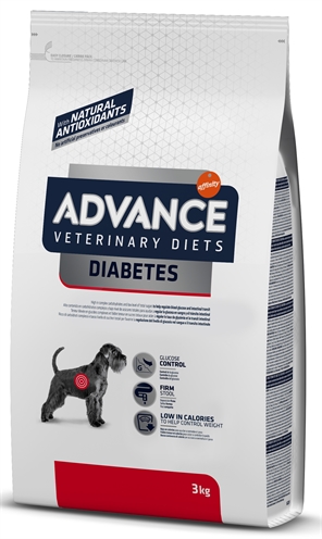 ADVANCE VETERINARY DIET hondenvoer Diabetes Colitis 3 kg – Suikerziekte