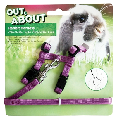 HAPPY PET KONIJNENTUIG MET LOOPLIJN PAARS