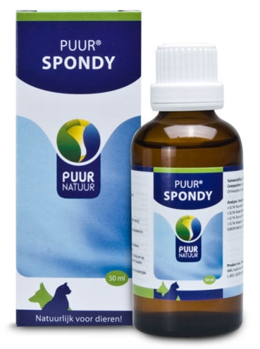 PUUR NATUUR Spondy Supplement 50 ML - Ondersteunt Rug en Beweging