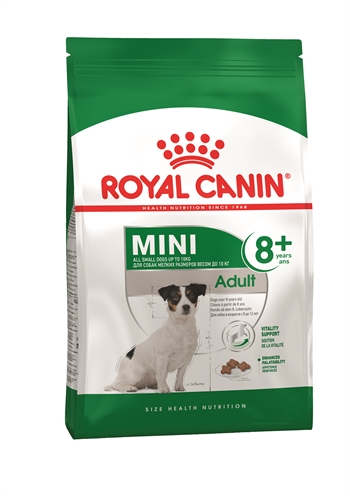 ROYAL CANIN hondenvoeding MINI ADULT +8 2 KG – voor oudere honden