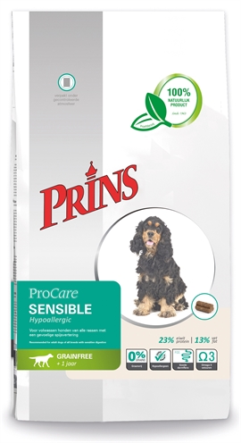 PRINS Hundefutter getreidefrei 12 kg - Sensible Hypoallergiker