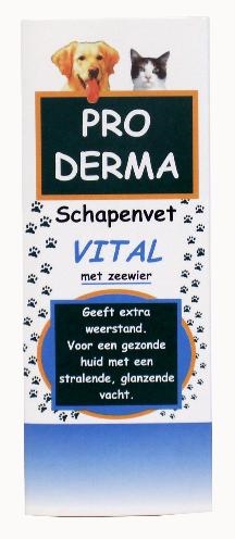 PRODERMA Schapenvet Vital 3 st – Met Zeewier voor Huid en Vacht