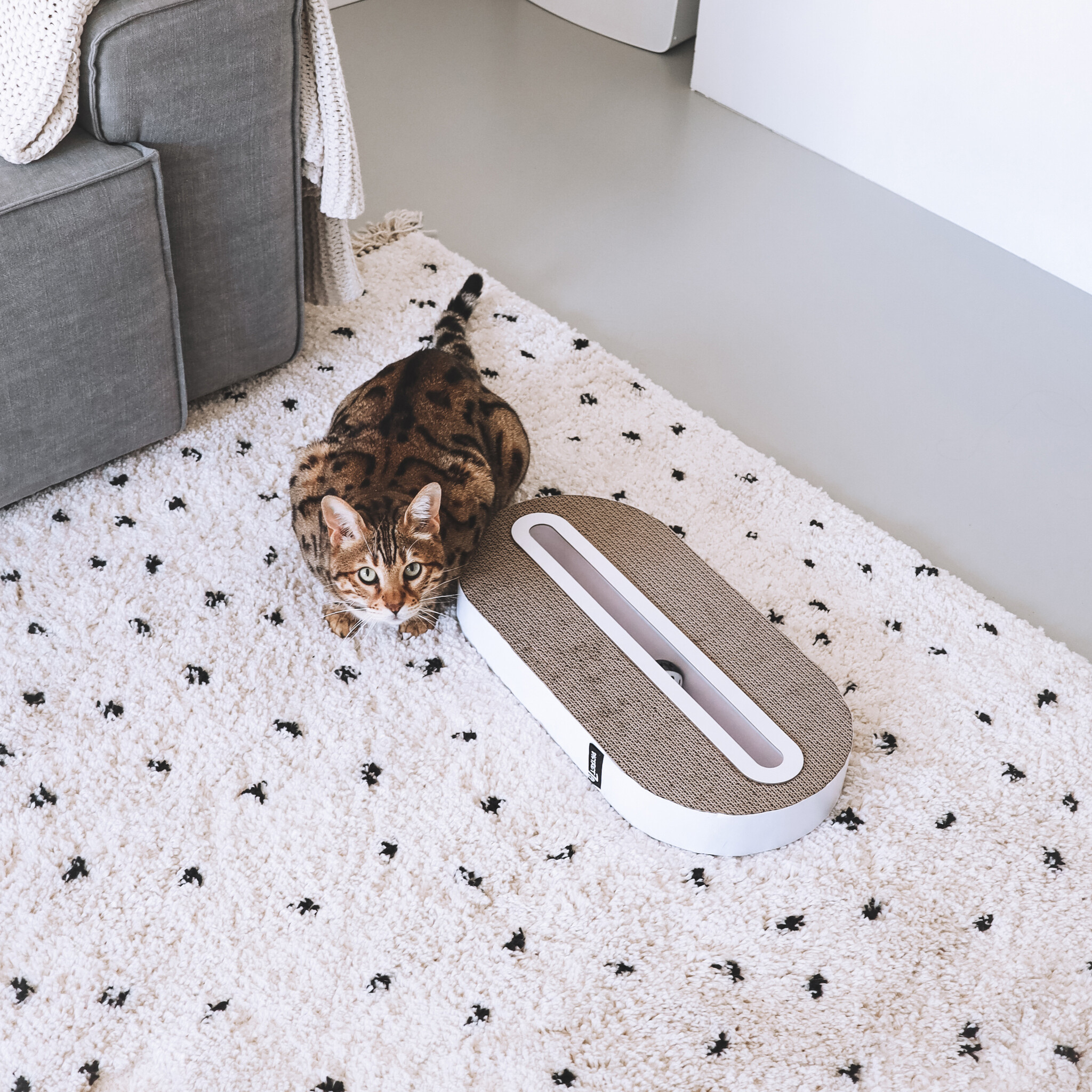 District 70 Krabspeelgoed TRACK 52×26 cm – Wit