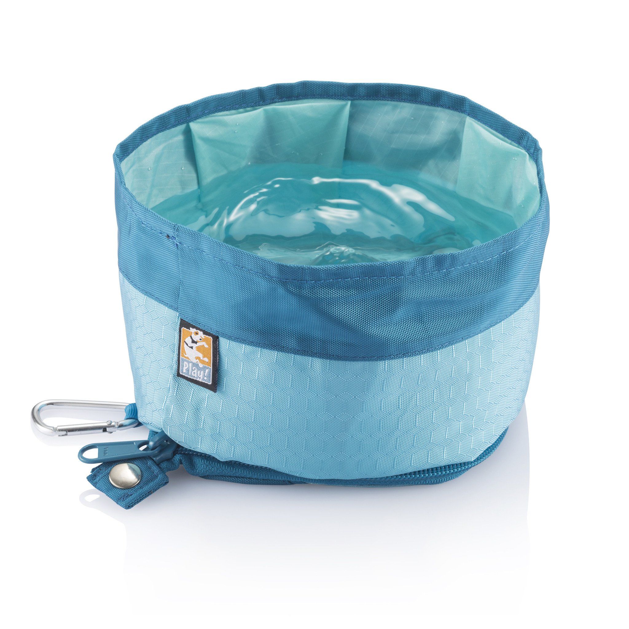 Kurgo Hondenvoerbak Zippy Bowl Blauw – Lichtgewicht en Vouwbaar